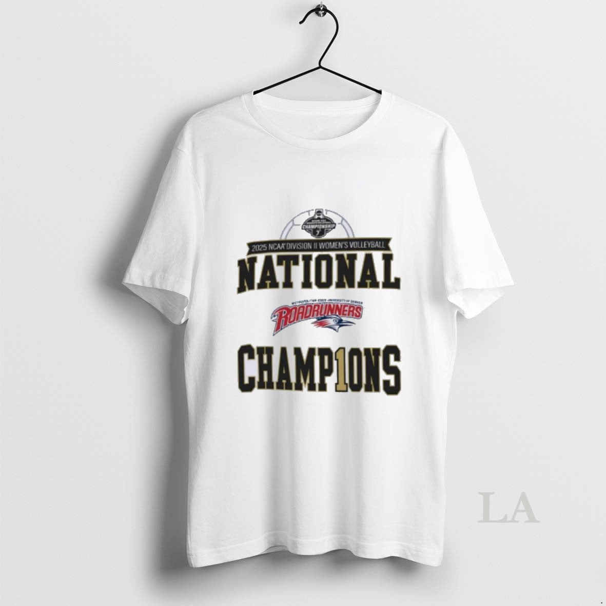 Original Msu Denver Roadrunners 2025 Ncaa Division Ii Womens Volleyball National Champions - T-Shirt, Sweatshirt, Hoodie