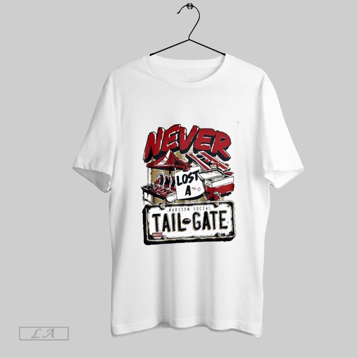 Original Madison Social Never Lost A Tailgate Unisex T-shirt, Sweatshirt, Hoodie, Long Sleeve Tee - T-Shirt, Sweatshirt, Hoodie