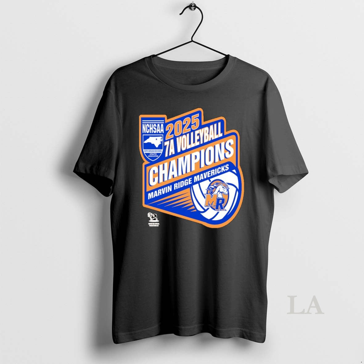Original Marvin Ridge Mavericks Nchsaa 7a Volleyball Champions 2025 - T-Shirt, Sweatshirt, Hoodie