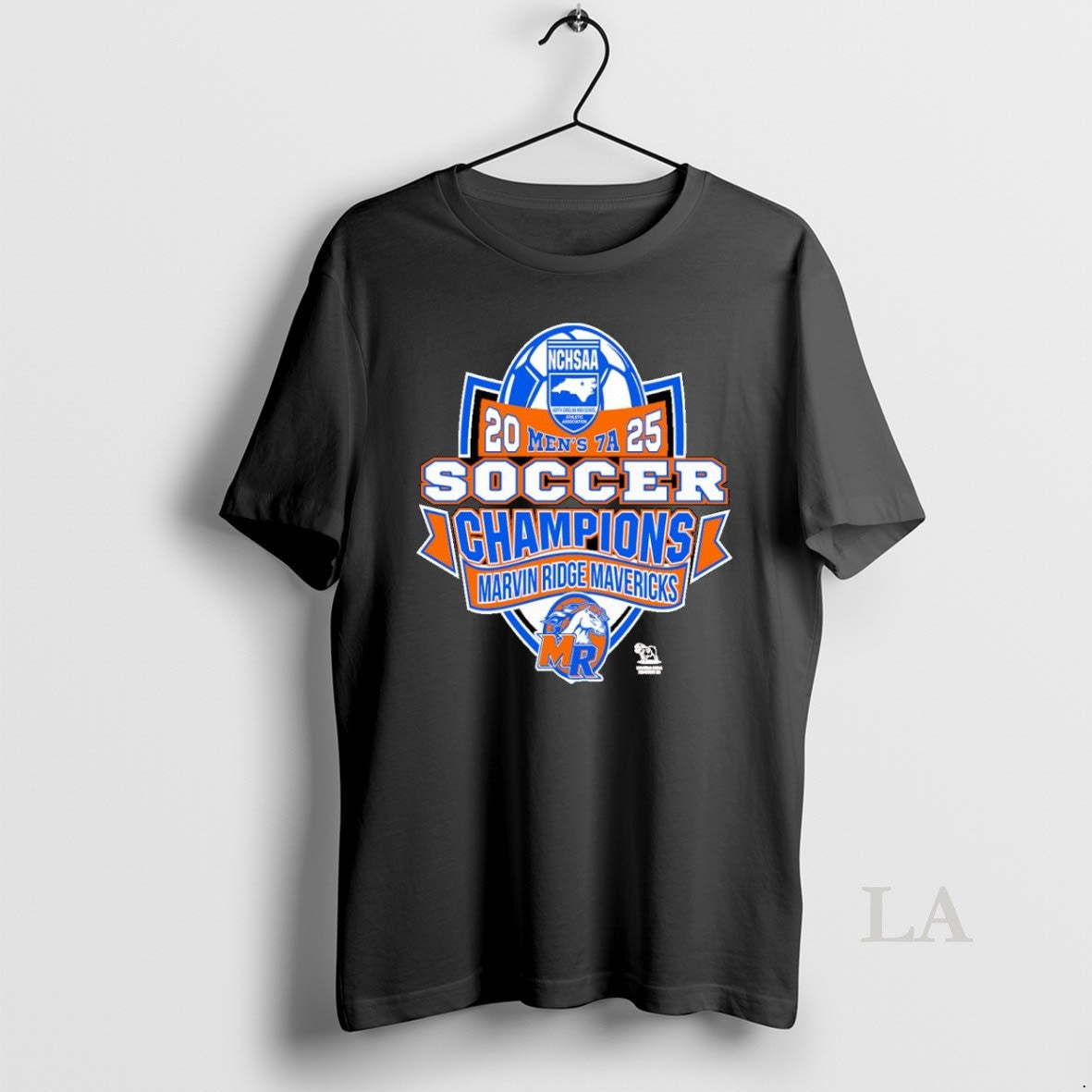 Original Marvin Ridge Mavericks Nchsaa Soccer Division 7a Champions - T-Shirt, Sweatshirt, Hoodie