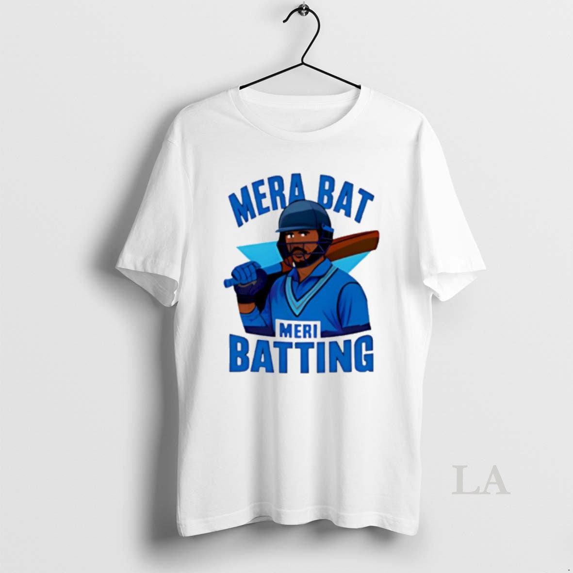 Original Mera Bat Meri Batting Hindi Phrase In India For Cricket - T-Shirt, Sweatshirt, Hoodie