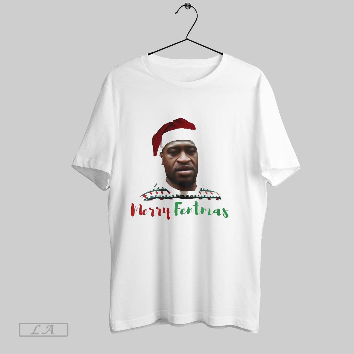 Original Merry Fentmas George Floyd Unisex T-shirt, Sweatshirt, Hoodie, Long Sleeve Tee - T-Shirt, Sweatshirt, Hoodie