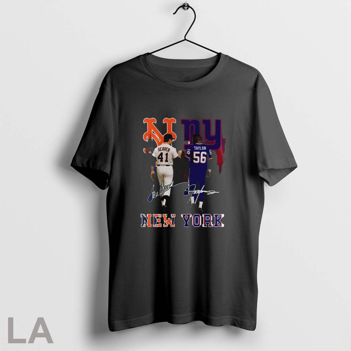 Original Mets Tom Seaver And Giants Lawrence Taylor Unisex T-shirt, Sweatshirt, Hoodie, Long Sleeve Tee - T-Shirt, Sweatshirt, Hoodie