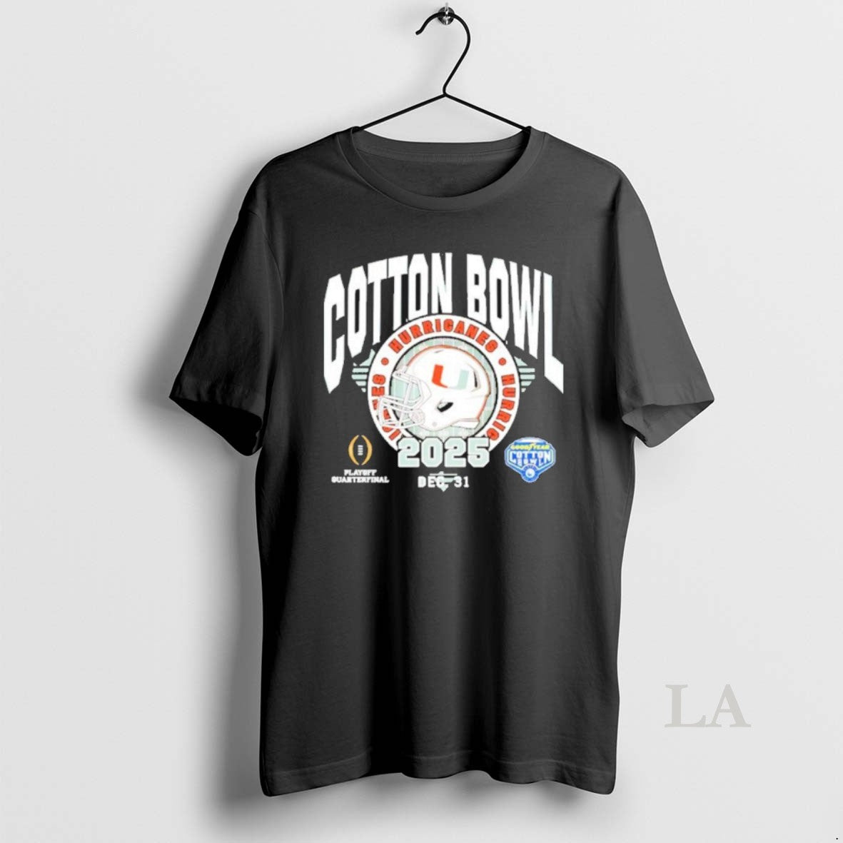 Original Miami 2025 Cotton Bowl Dec 31 - T-Shirt, Sweatshirt, Hoodie