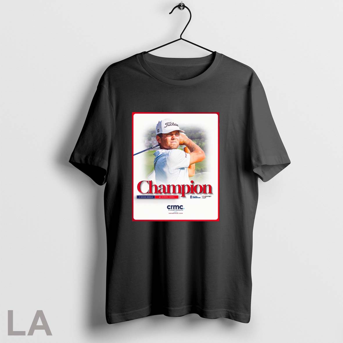 Original Michael Brennan Win Crmc Championship Pga Tour Americas 2025 Unisex T-shirt, Sweatshirt, Hoodie, Long Sleeve Tee - T-Shirt, Sweatshirt, Hoodie