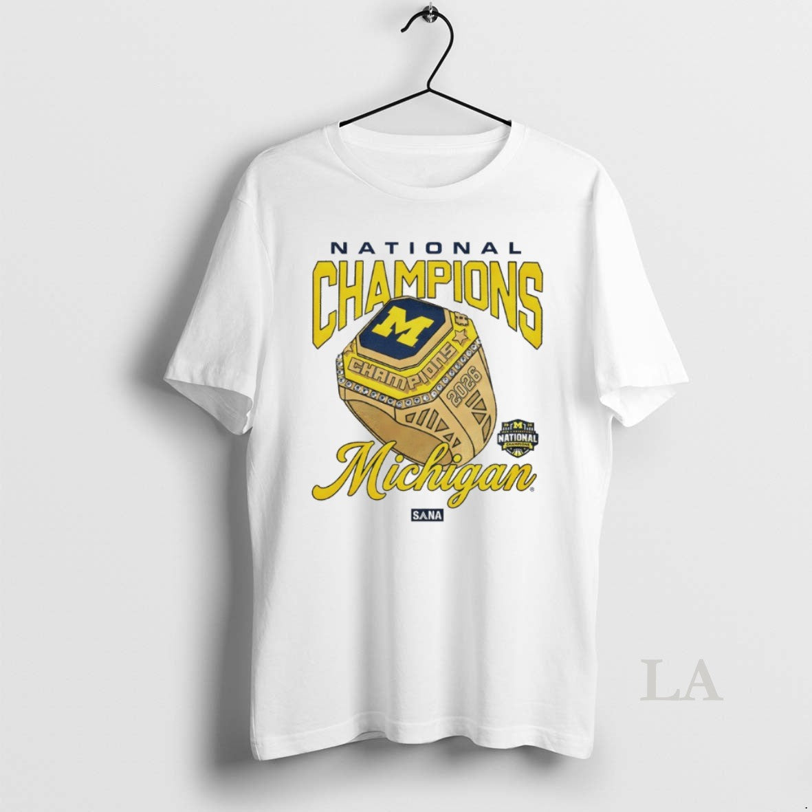 Original Michigan Wolverines Basketball Rings National Champions Ncaa 2026 Unisex T-shirt, Sweatshirt, Hoodie, Long Sleeve Tee - T-Shirt, Sweatshirt, Hoodie