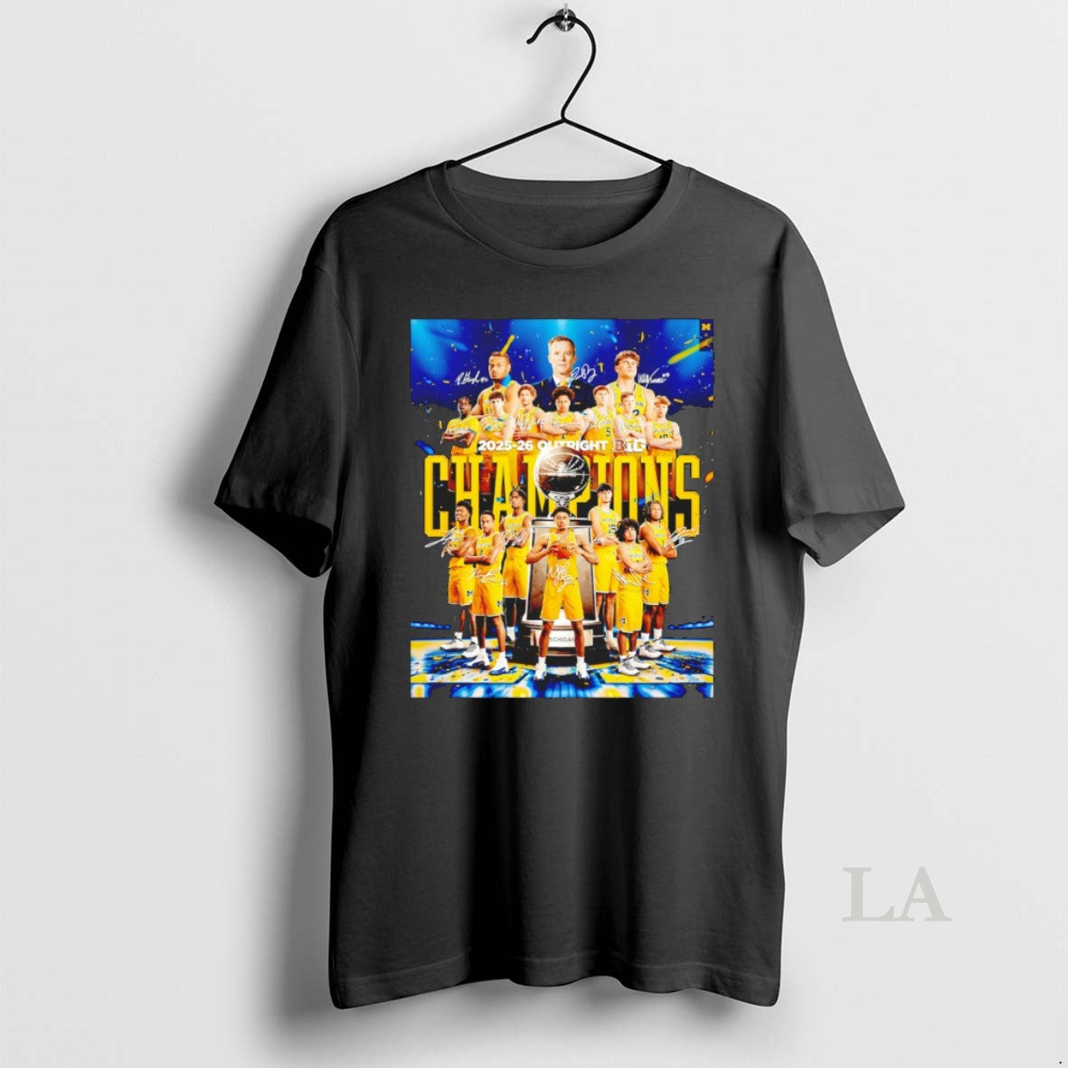 Original Michigan Wolverines Mens Basketball 2025 2026 Outright Big Team Signatures Unisex T-shirt, Sweatshirt, Hoodie, Long Sleeve Tee - T-Shirt, Sweatshirt, Hoodie