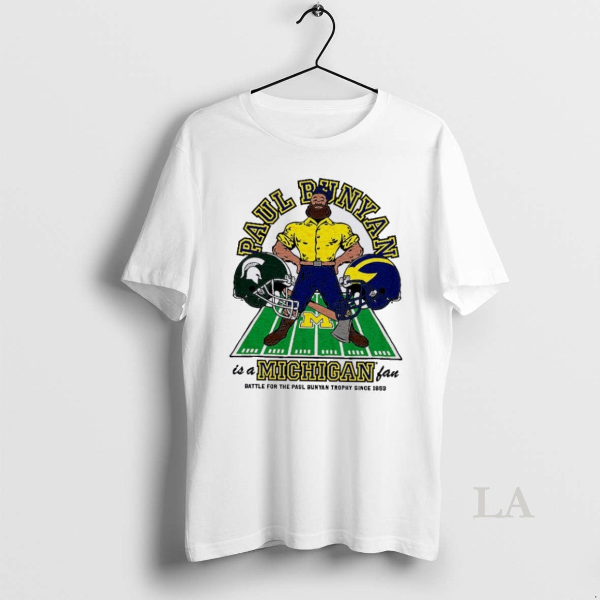 Original Michigan Wolverines Paul Bunyan Is A Michigan Fan Unisex T-shirt, Sweatshirt, Hoodie, Long Sleeve Tee - T-Shirt, Sweatshirt, Hoodie