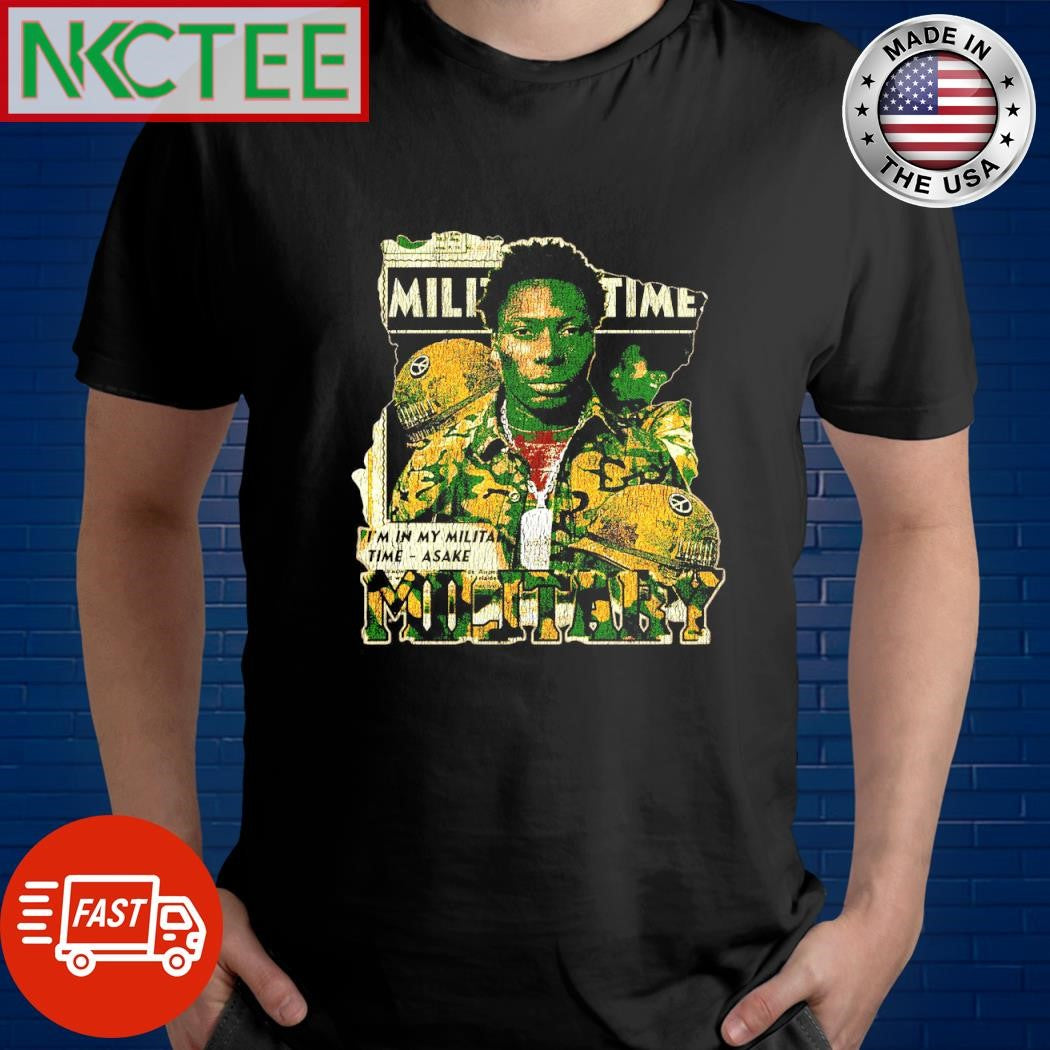 Original Milk I’m In My Military Time shirt Unisex T-shirt, Sweatshirt, Hoodie, Long Sleeve Tee - T-Shirt, Sweatshirt, Hoodie