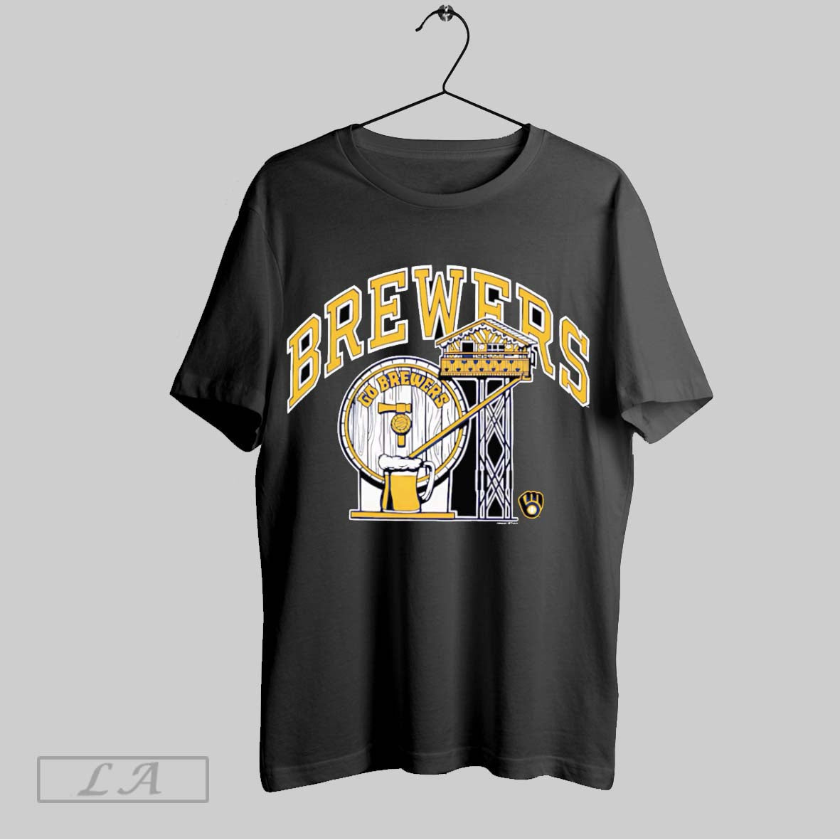 Original Milwaukee Brewers Hyper Local Refresh Poster Unisex T-shirt, Sweatshirt, Hoodie, Long Sleeve Tee - T-Shirt, Sweatshirt, Hoodie