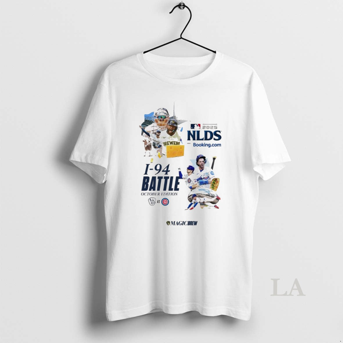 Original Milwaukee Brewers Vs Chicago Cubs 2025 Mlb National League Division Series I 94 Battle - T-Shirt, Sweatshirt, Hoodie