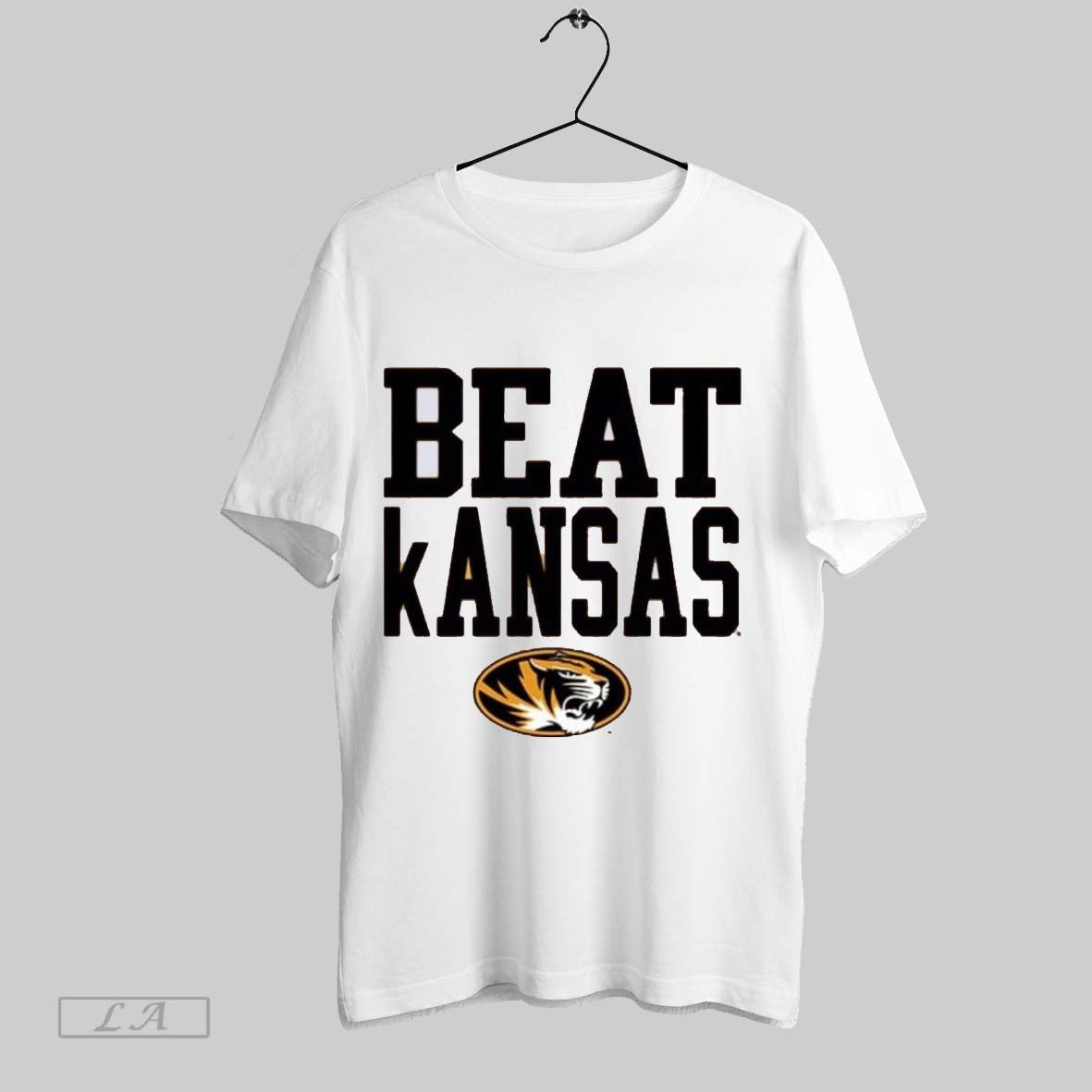 Original Missouri Tigers Beat Kansas Jayhawks Border Showdown Unisex T-shirt, Sweatshirt, Hoodie, Long Sleeve Tee - T-Shirt, Sweatshirt, Hoodie