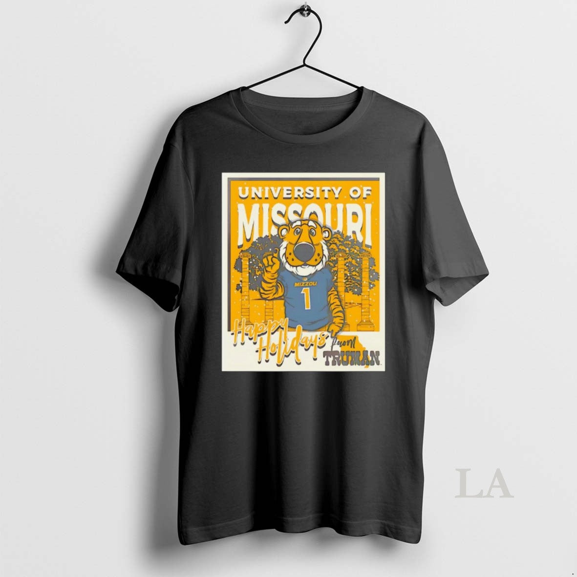 Original Missouri Tigers Happy Holiday From Truman Christmas - T-Shirt, Sweatshirt, Hoodie
