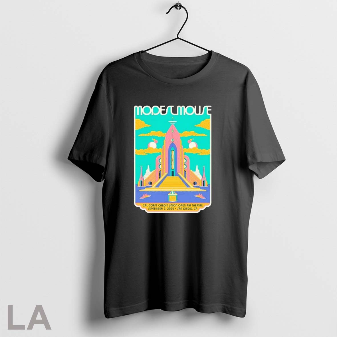Original Modest Mouse Cal Coast Credit Union Open Air Theatre In San Diego Ca On Unisex T-shirt, Sweatshirt, Hoodie, Long Sleeve Tee - T-Shirt, Sweatshirt, Hoodie