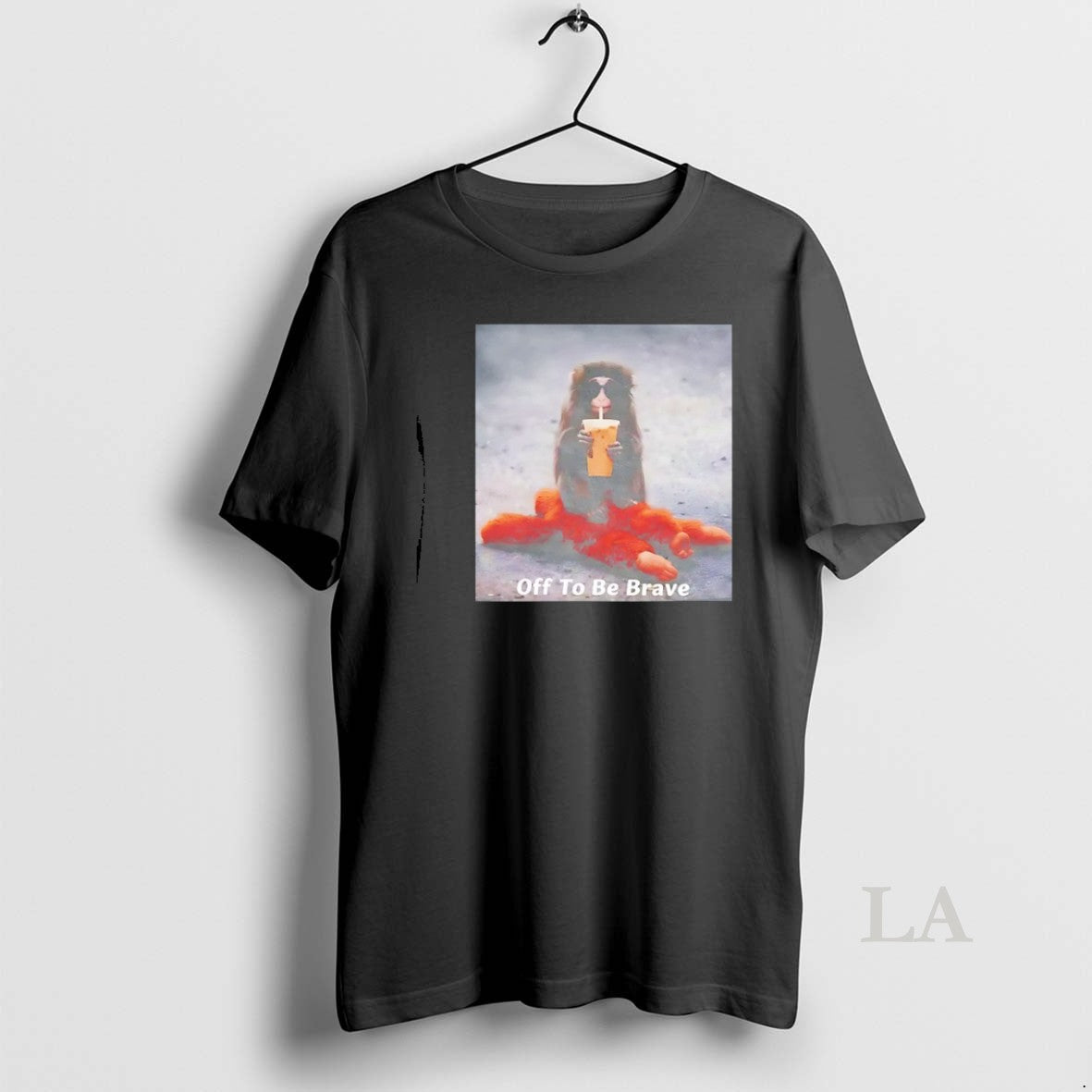 Original Monkey Punch Off To Be Brave Photo Unisex T-shirt, Sweatshirt, Hoodie, Long Sleeve Tee - T-Shirt, Sweatshirt, Hoodie