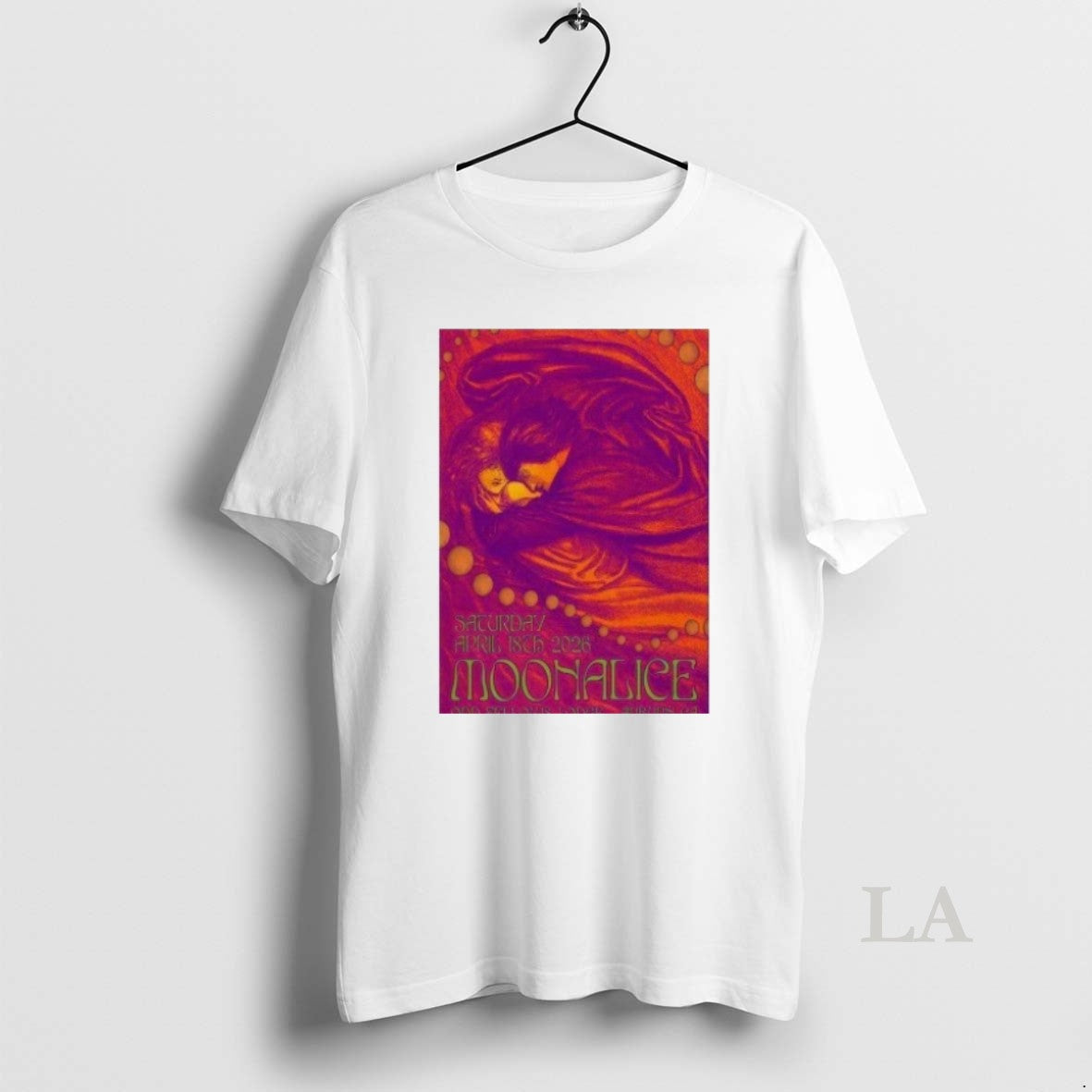 Original Moonalice April 18 2026 In Auburn Ca Unisex T-shirt, Sweatshirt, Hoodie, Long Sleeve Tee - T-Shirt, Sweatshirt, Hoodie