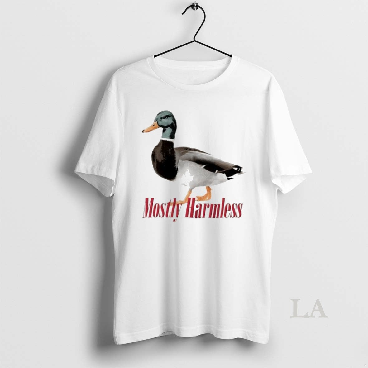 Original Mostly Harmless Mallard Funny Animal Womens - T-Shirt, Sweatshirt, Hoodie