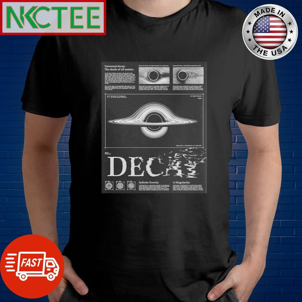 Original My Overview Of The Most Habitable Earth-Like Planets Discovered So Far Decay shirt - T-Shirt, Sweatshirt, Hoodie
