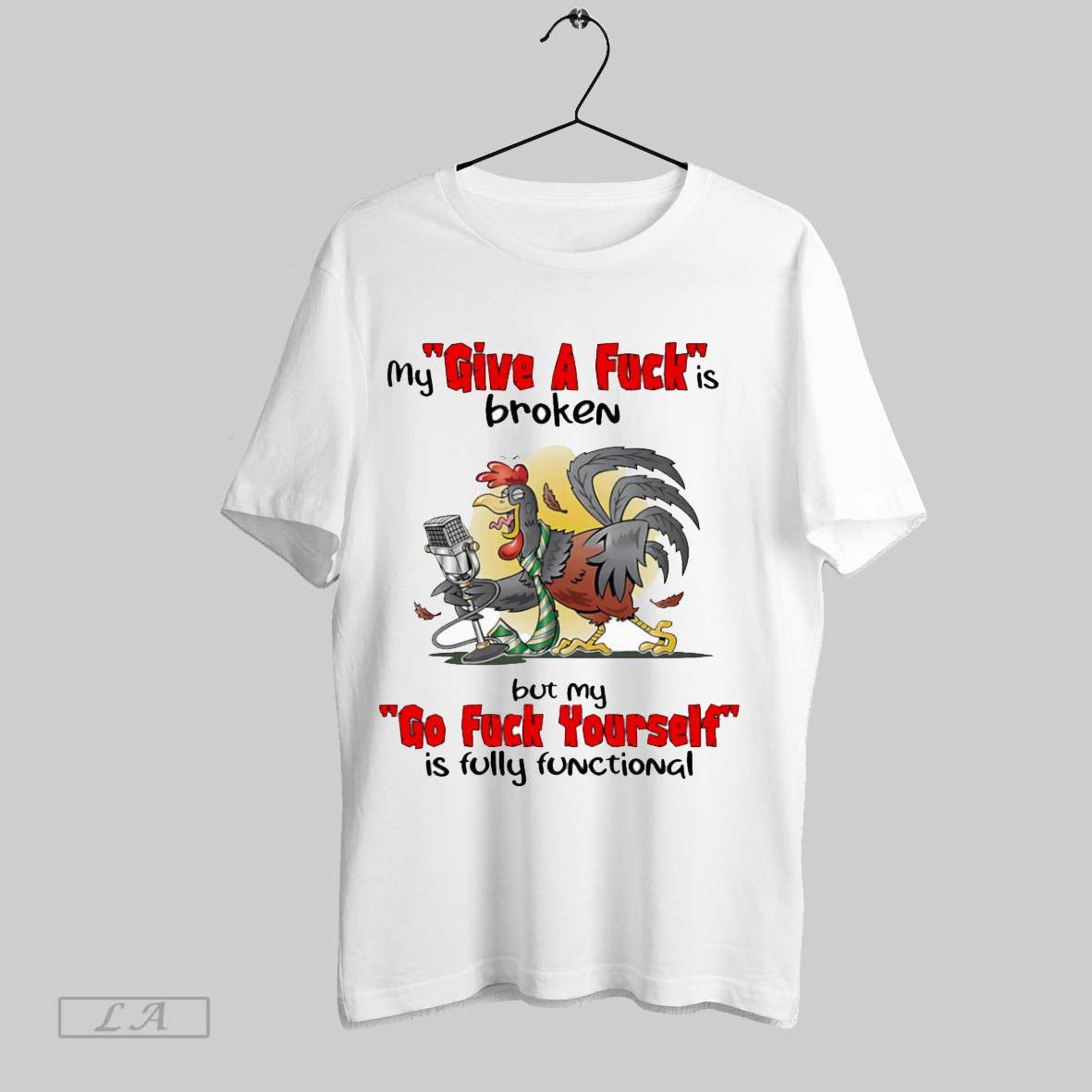 Original My Give A Fuck Is Broken But My Go Fuck Yourself Is Fully Functional Unisex T-shirt, Sweatshirt, Hoodie, Long Sleeve Tee - T-Shirt, Sweatshirt, Hoodie