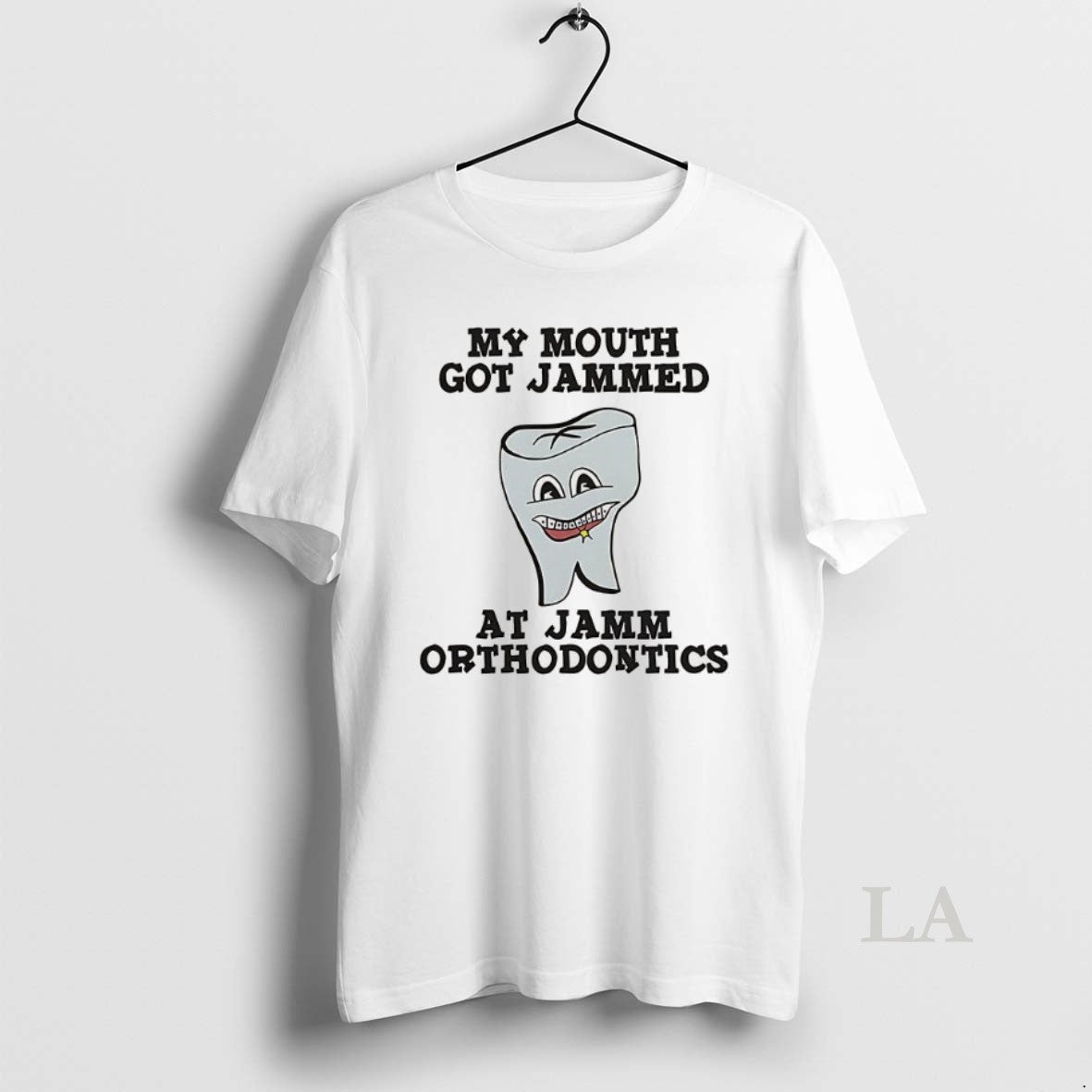 Original My Mouth Got Jammed At Jamm Orthodontics Leslie Knope - T-Shirt, Sweatshirt, Hoodie