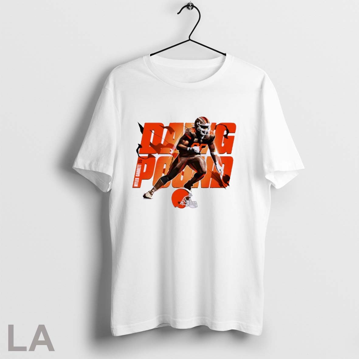 Original Myles Garrett Cleveland Browns Alternate Jersey Packc football jersey product view 1