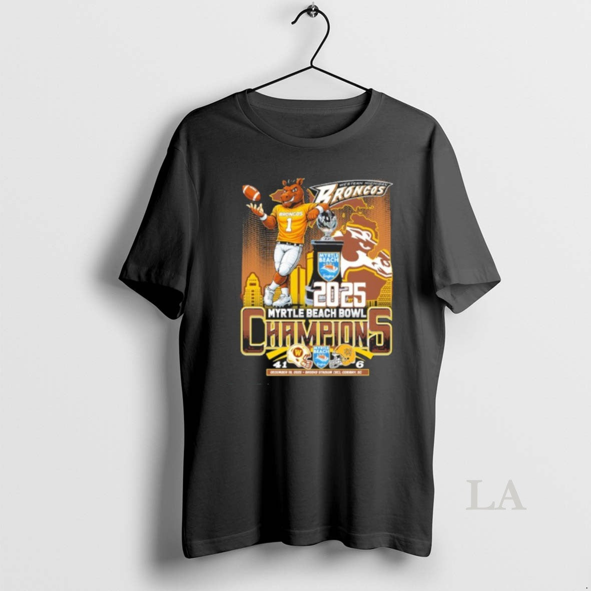 Original Myrtle Beach Bowl Champions Broncos Mascot - T-Shirt, Sweatshirt, Hoodie