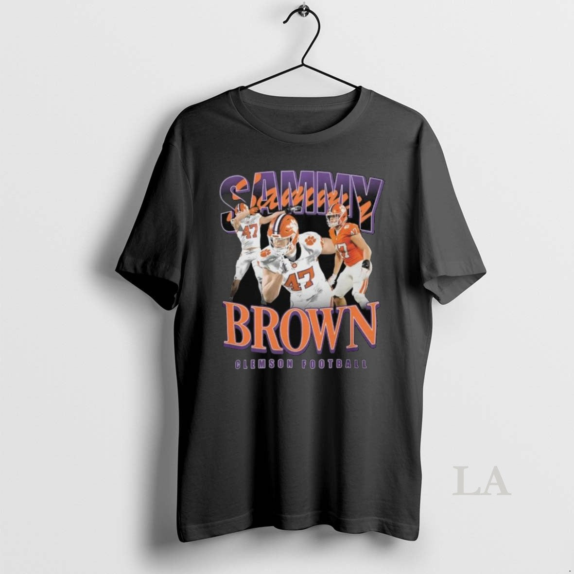 Original Ncaa Clemson Tigers Football Sammy Brown Retro 90s Long Sleve Unisex T-shirt, Sweatshirt, Hoodie, Long Sleeve Tee - T-Shirt, Sweatshirt, Hoodie