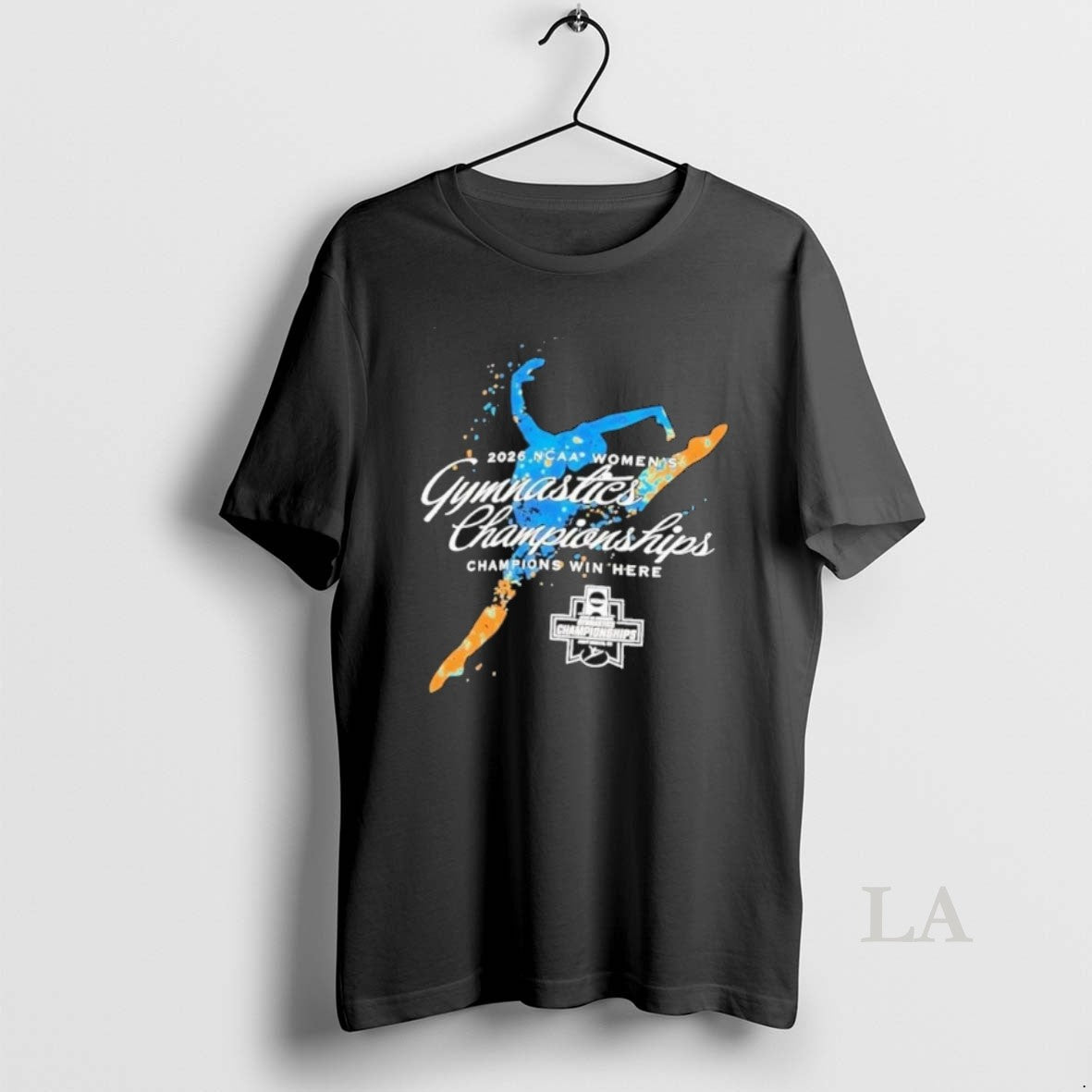 Original Ncaa Womens Gymnastics Championships Champions Win Here 2026 Unisex T-shirt, Sweatshirt, Hoodie, Long Sleeve Tee - T-Shirt, Sweatshirt, Hoodie