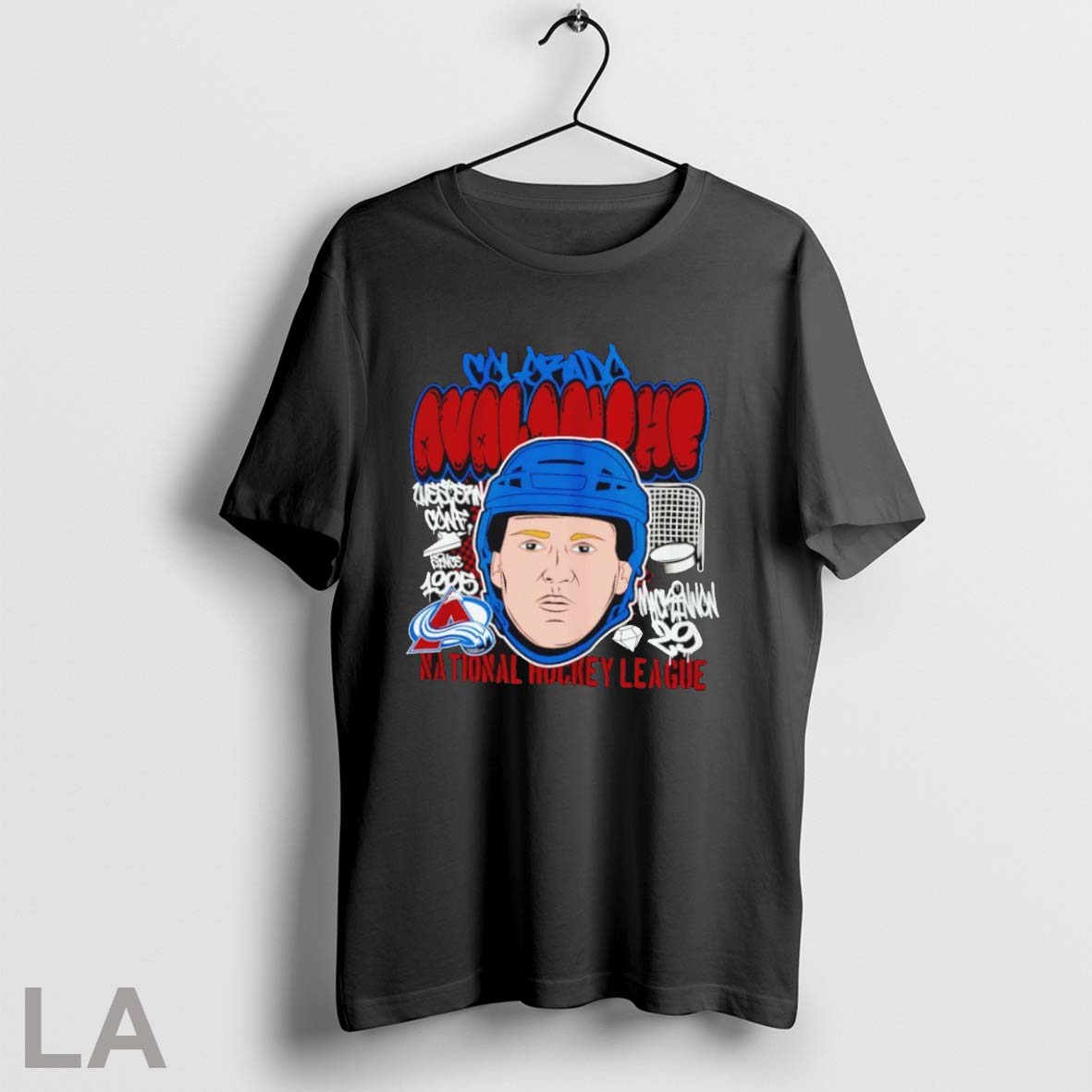 Original Nathan Mackinnon Colorado Avalanche Nhl Caricature Unisex T-shirt, Sweatshirt, Hoodie, Long Sleeve Tee - T-Shirt, Sweatshirt, Hoodie