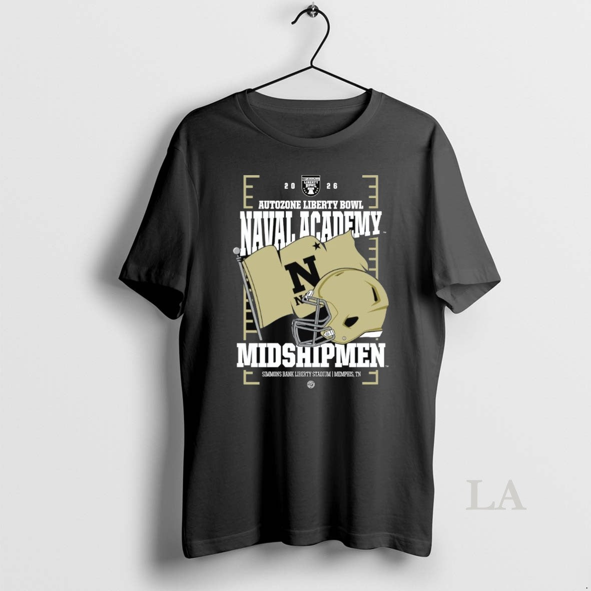 Original Navy Midshipmen 2026 Autozone Liberty Bowl Helmet Flag - T-Shirt, Sweatshirt, Hoodie
