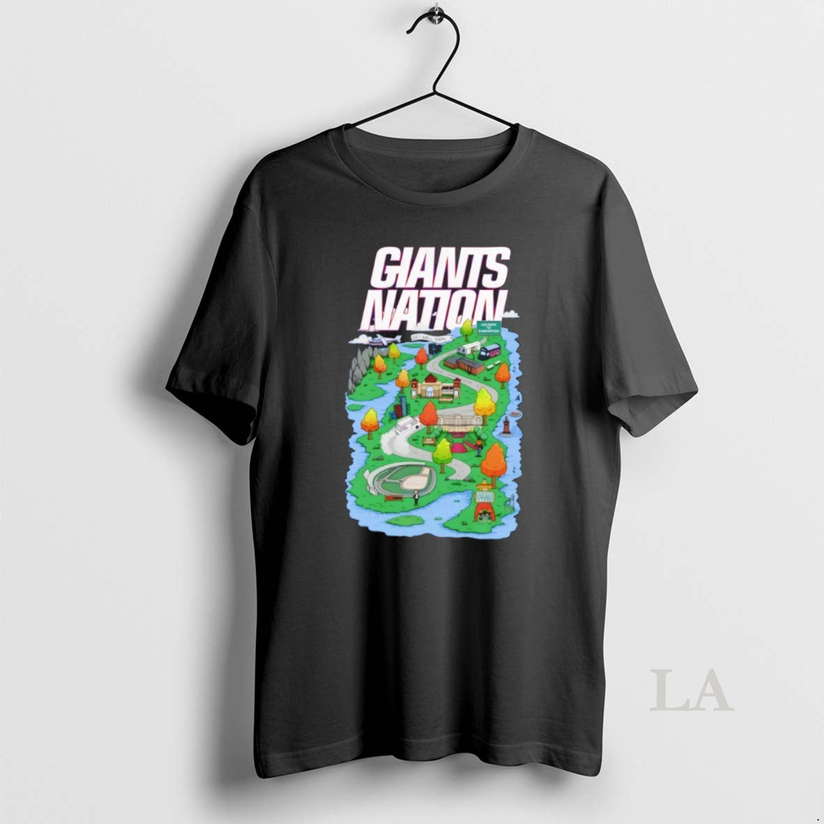 Original New York Giants Football Nation Roadmap Unisex T-shirt, Sweatshirt, Hoodie, Long Sleeve Tee - T-Shirt, Sweatshirt, Hoodie