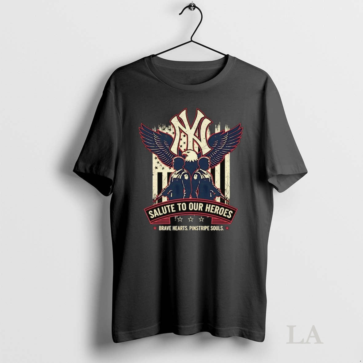 Original New York Yankees Salute To Our Heroes Brave Hearts Unisex T-shirt, Sweatshirt, Hoodie, Long Sleeve Tee - T-Shirt, Sweatshirt, Hoodie
