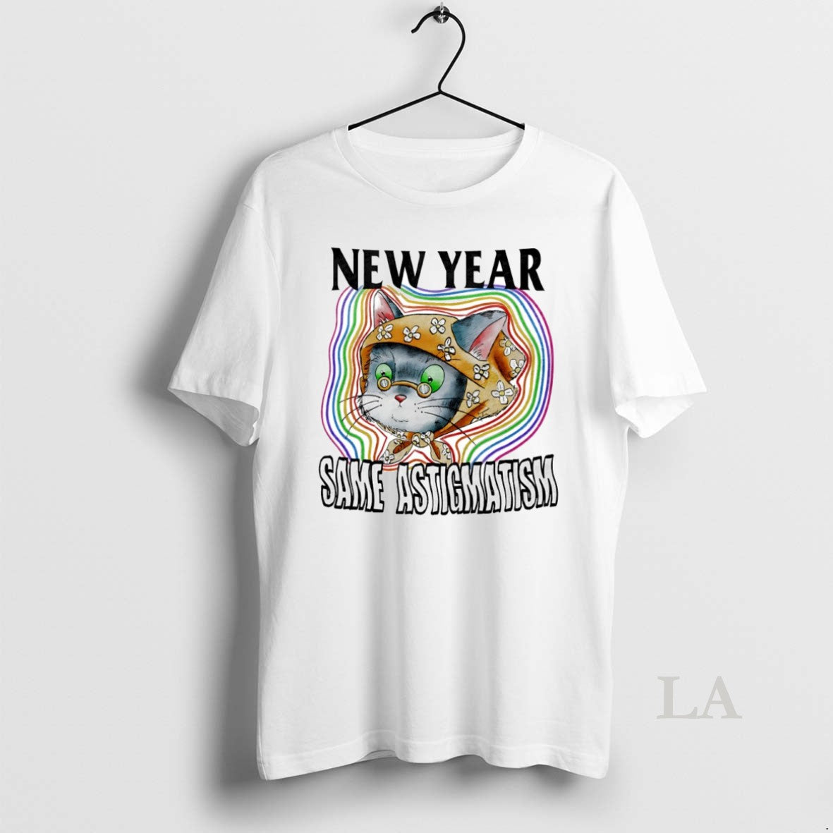 Original New Year Same Astigmatism Circle - T-Shirt, Sweatshirt, Hoodie