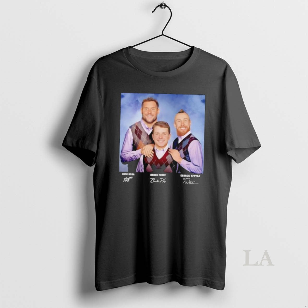 Original Nick Bosa George Kittle Brock Purdy Football San Francisco Step Brothers - T-Shirt, Sweatshirt, Hoodie
