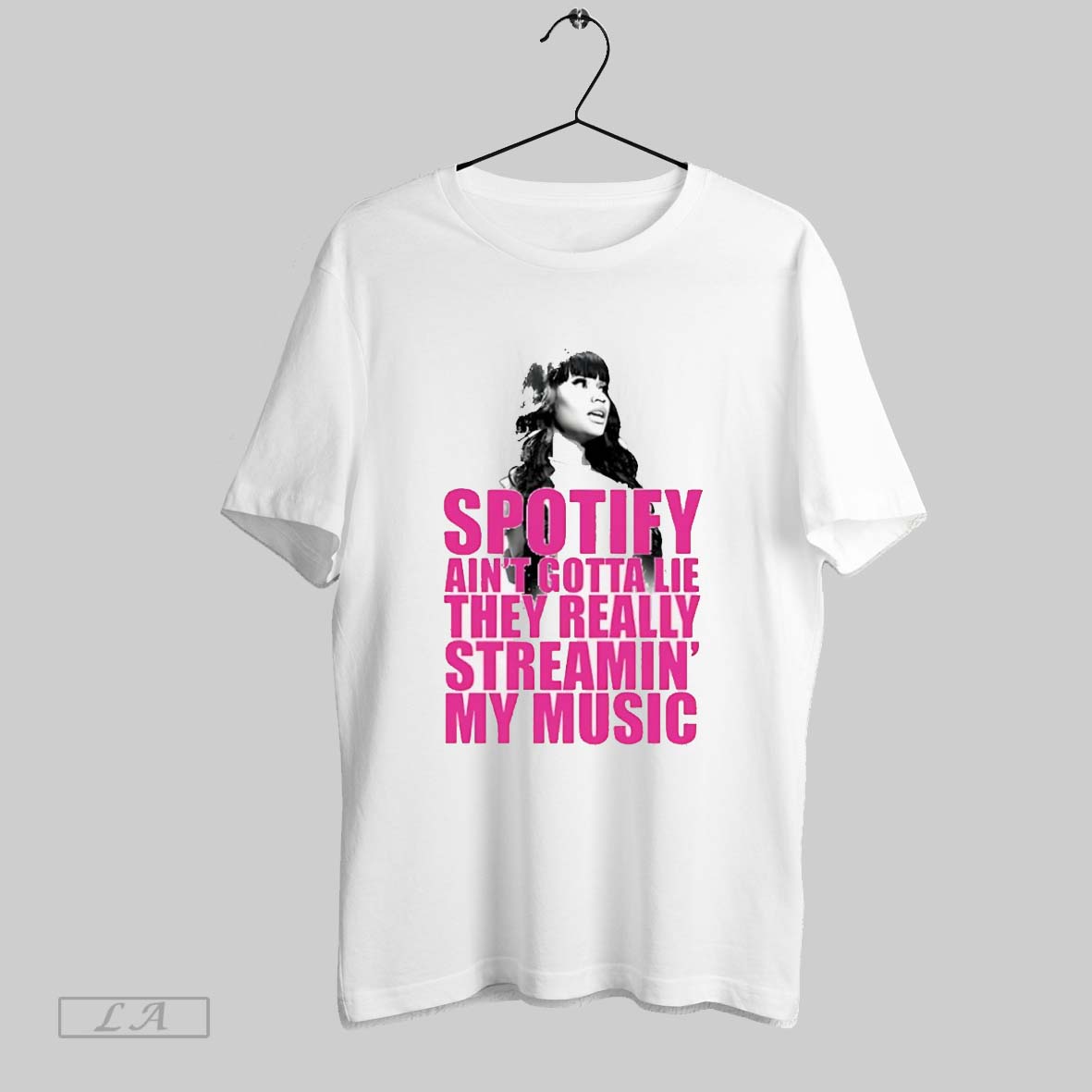 Original Nicki Minaj Spotify Aint Gotta Lie They Really Streamin My Music Unisex T-shirt, Sweatshirt, Hoodie, Long Sleeve Tee - T-Shirt, Sweatshirt, Hoodie