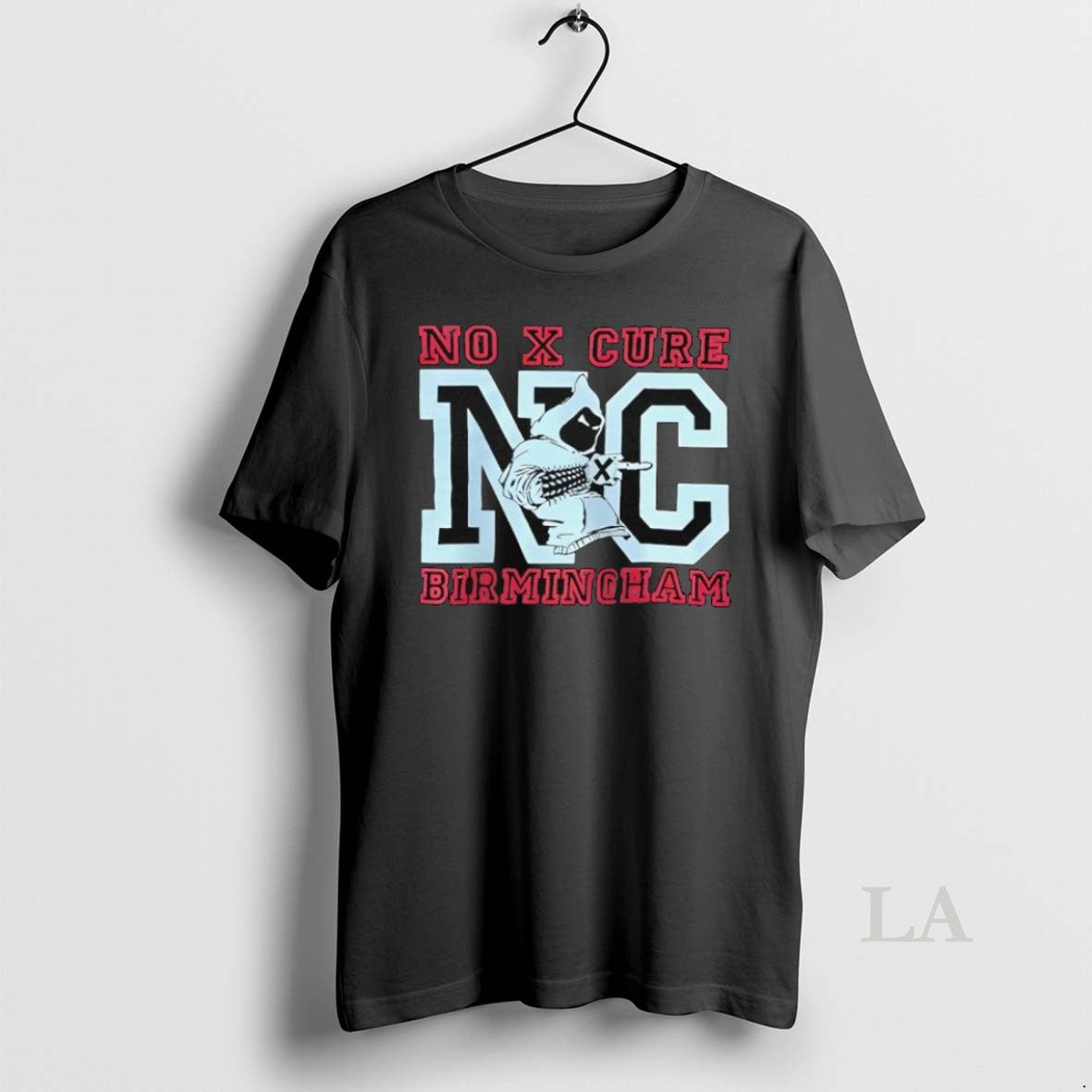 Original No Cure Birmingham 2025 Unisex T-shirt, Sweatshirt, Hoodie, Long Sleeve Tee - T-Shirt, Sweatshirt, Hoodie