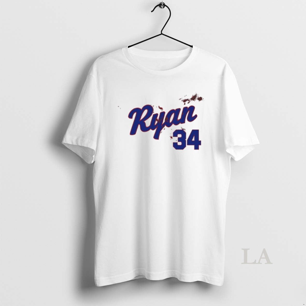Original Nolan Ryan 34 Bloody Unisex T-shirt, Sweatshirt, Hoodie, Long Sleeve Tee - T-Shirt, Sweatshirt, Hoodie