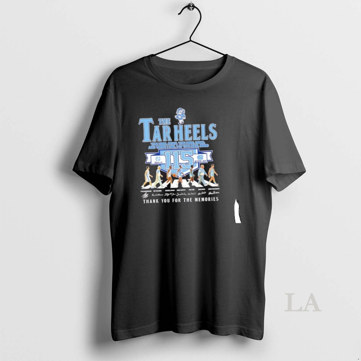 Original North Carolina Tar Heels Lennie Rosenbluth And Players Abbey Road Signatures - T-Shirt, Sweatshirt, Hoodie