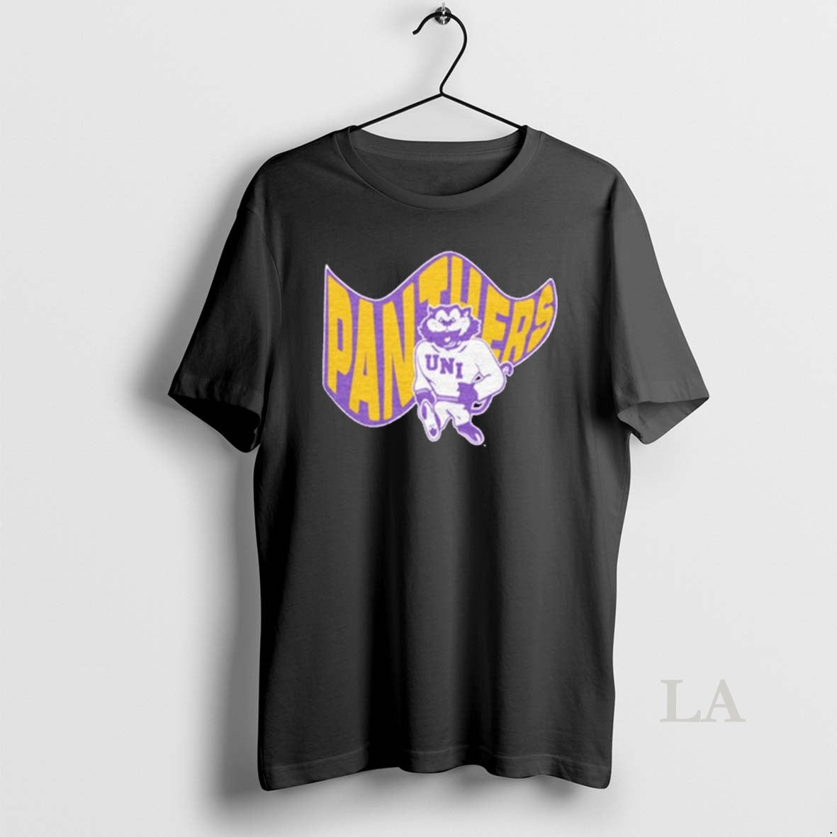 Original Northern Iowa Panthers Waving Flag Unisex T-shirt, Sweatshirt, Hoodie, Long Sleeve Tee - T-Shirt, Sweatshirt, Hoodie