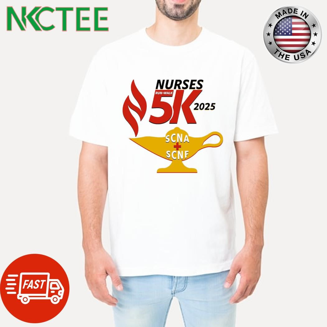 Original Nurses Run-walk 5k2025 Scna + Scnf Shirt Unisex T-shirt, Sweatshirt, Hoodie, Long Sleeve Tee - T-Shirt, Sweatshirt, Hoodie