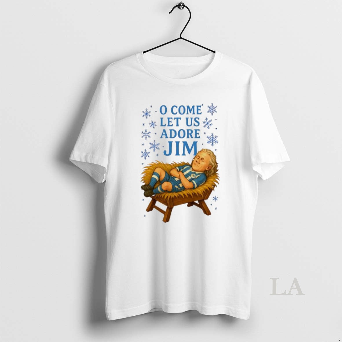Original O Come Let Us Adore Jim Wigan Christmas - T-Shirt, Sweatshirt, Hoodie