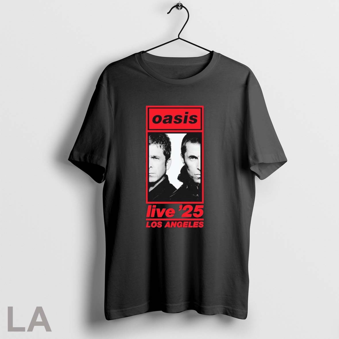 Original Oasis Live 2025 Los Angeles Event Unisex T-shirt, Sweatshirt, Hoodie, Long Sleeve Tee - T-Shirt, Sweatshirt, Hoodie