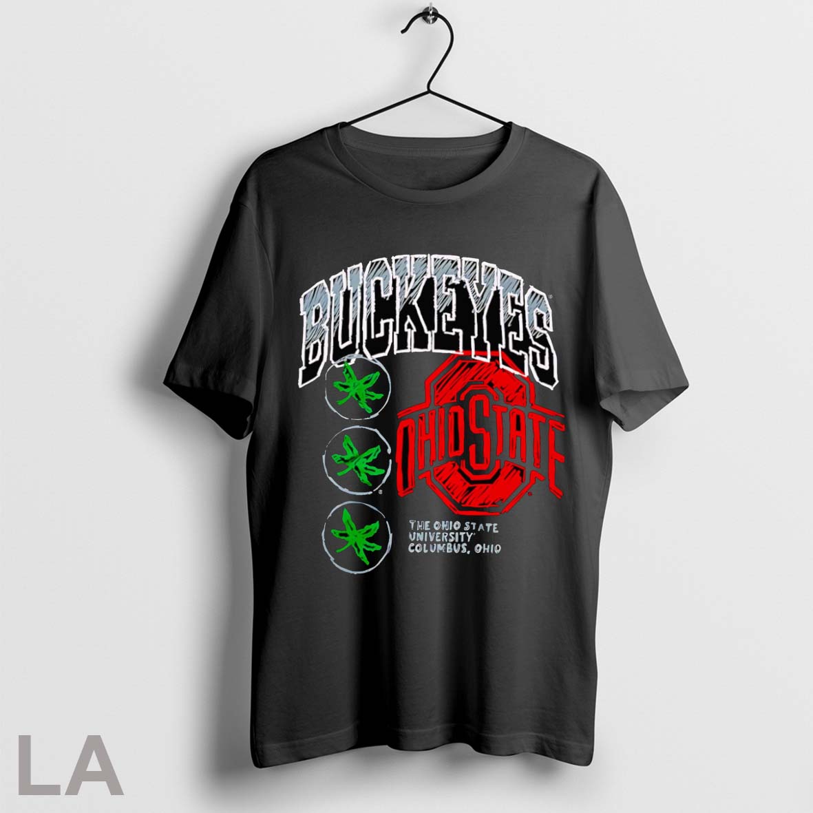 Original Ohio Buckeyes Sketch Unisex T-shirt, Sweatshirt, Hoodie, Long Sleeve Tee - T-Shirt, Sweatshirt, Hoodie