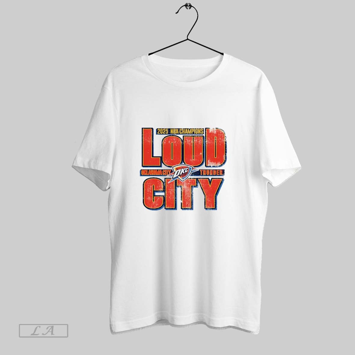 Original Oklahoma City Thunder 2025 Nba Champions Loud City Unisex T-shirt, Sweatshirt, Hoodie, Long Sleeve Tee - T-Shirt, Sweatshirt, Hoodie