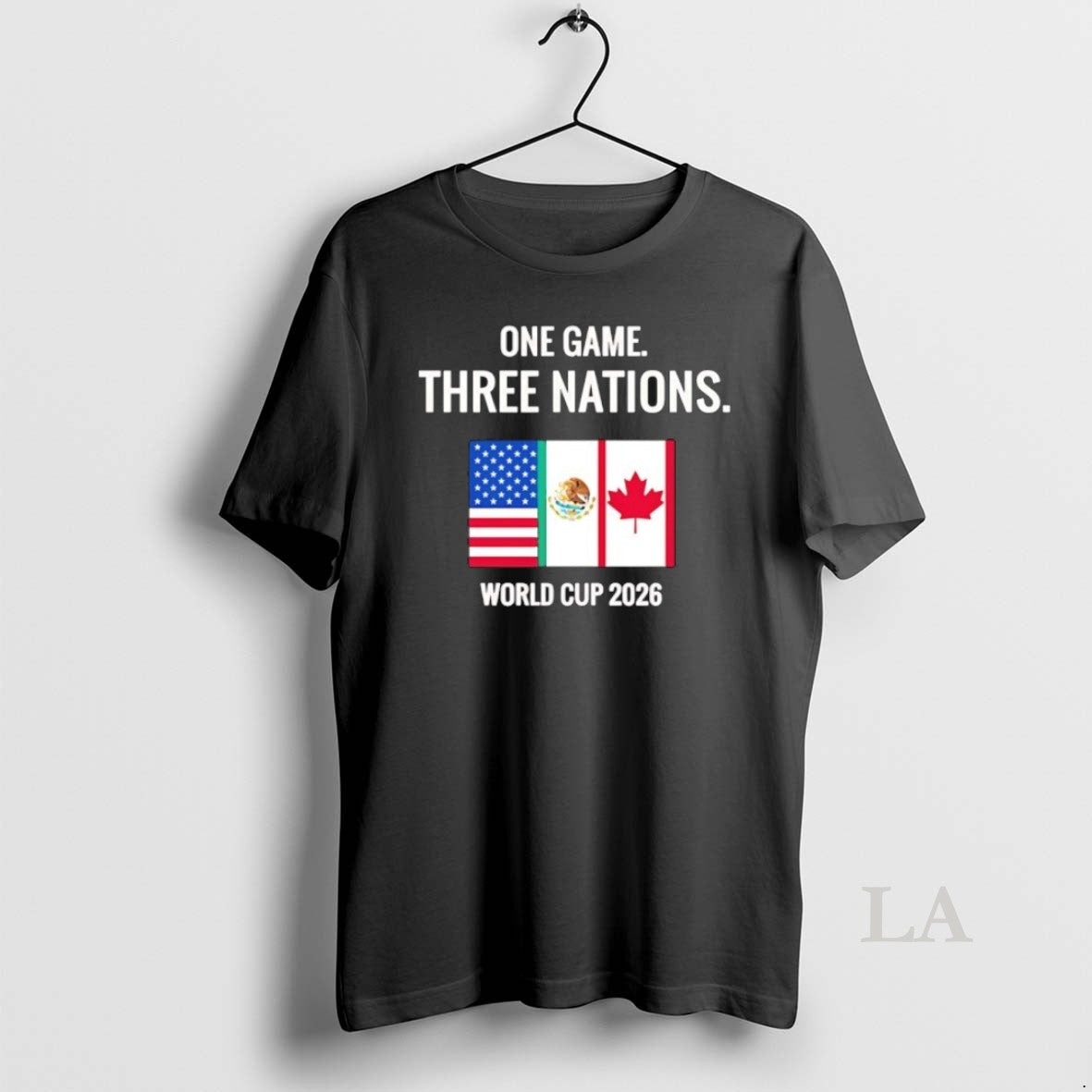 Original One Game Three Nations World Cup 2026 Flag - T-Shirt, Sweatshirt, Hoodie