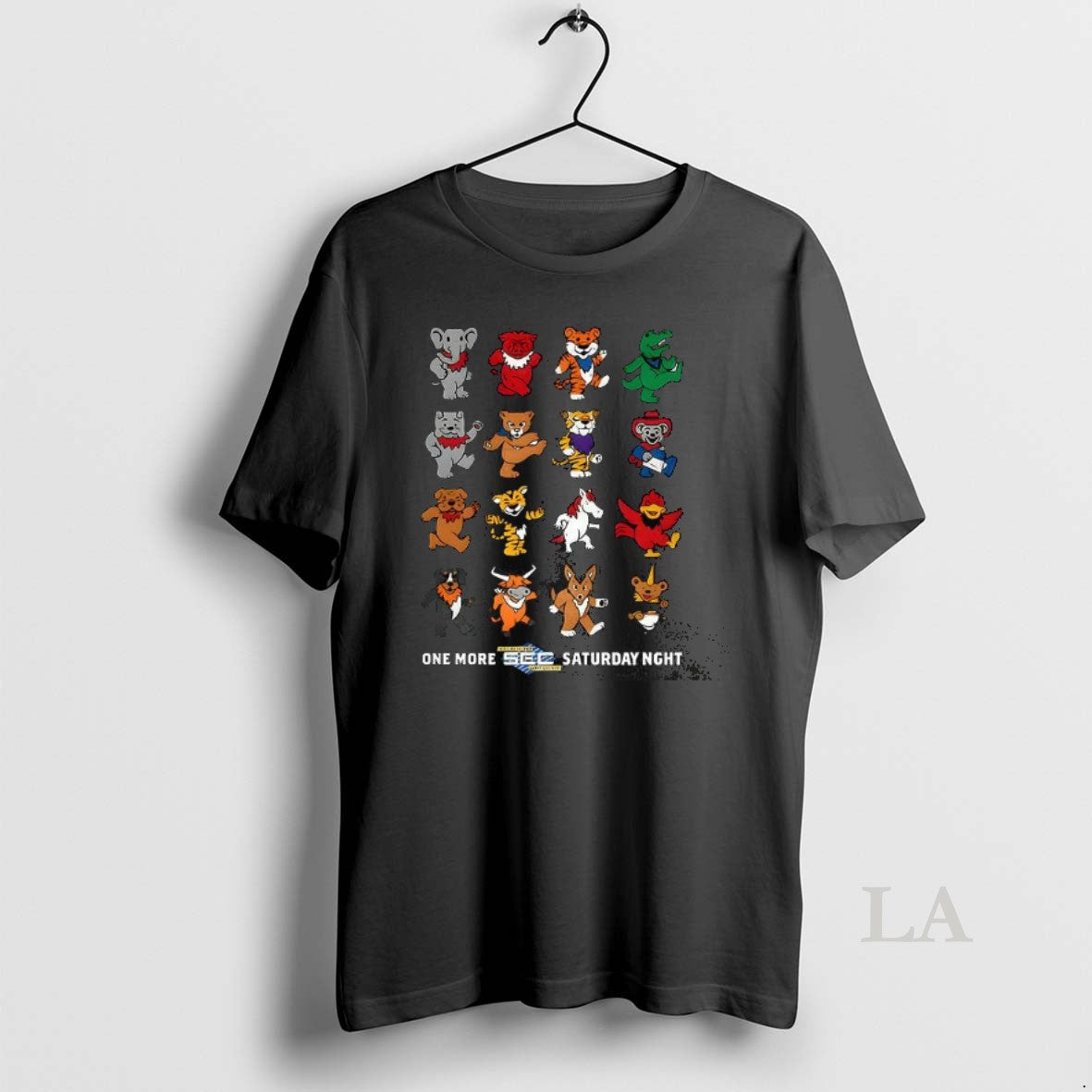 Original One More Sec Football Saturday Night Mascot Cartoon - T-Shirt, Sweatshirt, Hoodie