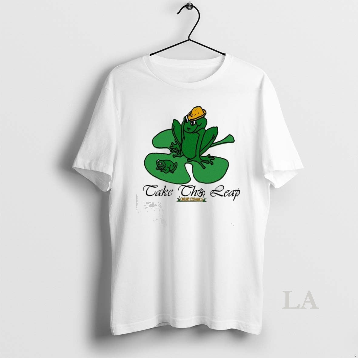 Original Online Ceramics Take The Leap Success Of A Frog Unisex T-shirt, Sweatshirt, Hoodie, Long Sleeve Tee - T-Shirt, Sweatshirt, Hoodie