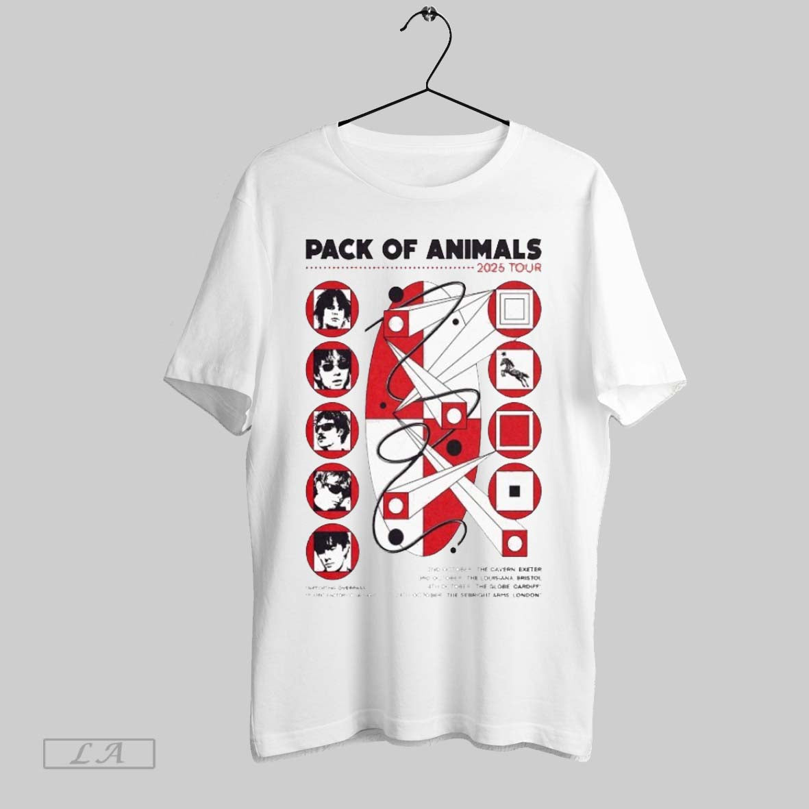Original Pack Of Animals Tour 2025 Dates Unisex T-shirt, Sweatshirt, Hoodie, Long Sleeve Tee - T-Shirt, Sweatshirt, Hoodie