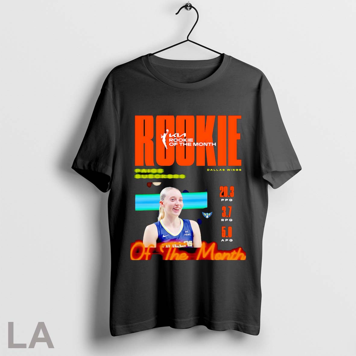 Original Paige Bueckers Rookie Of The Month Poster Unisex T-shirt, Sweatshirt, Hoodie, Long Sleeve Tee - T-Shirt, Sweatshirt, Hoodie