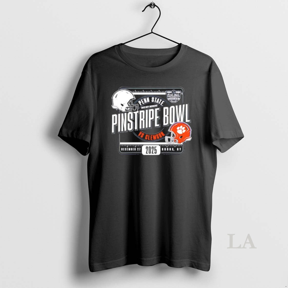 Original Penn State Vs Clemson 2025 Bad Boy Mowers Pinstripe Bowl Helmets - T-Shirt, Sweatshirt, Hoodie